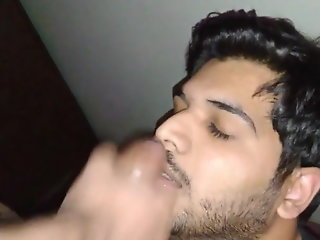 gagging fag varun gifted facial alpha